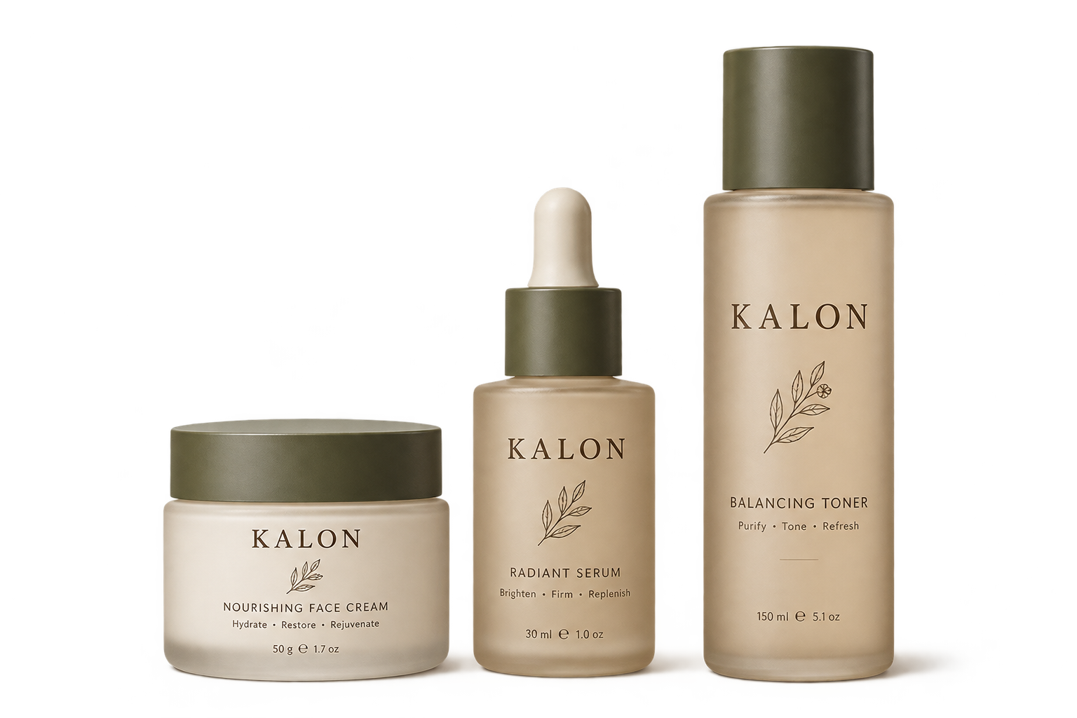 kalon botanical skincare collection